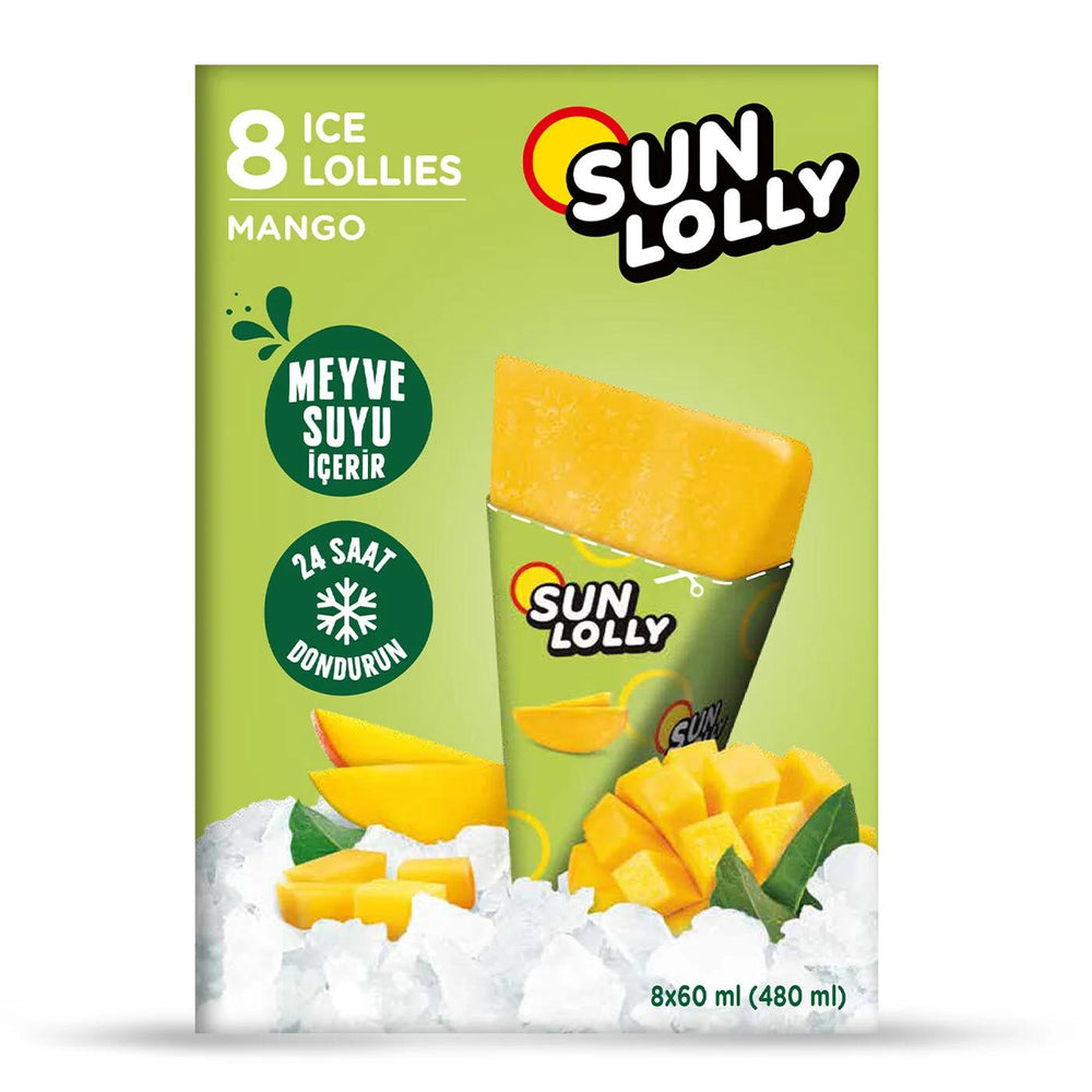 Sun Lolly Mango Freeze-at-Home Ice Lollies 8x60 ml