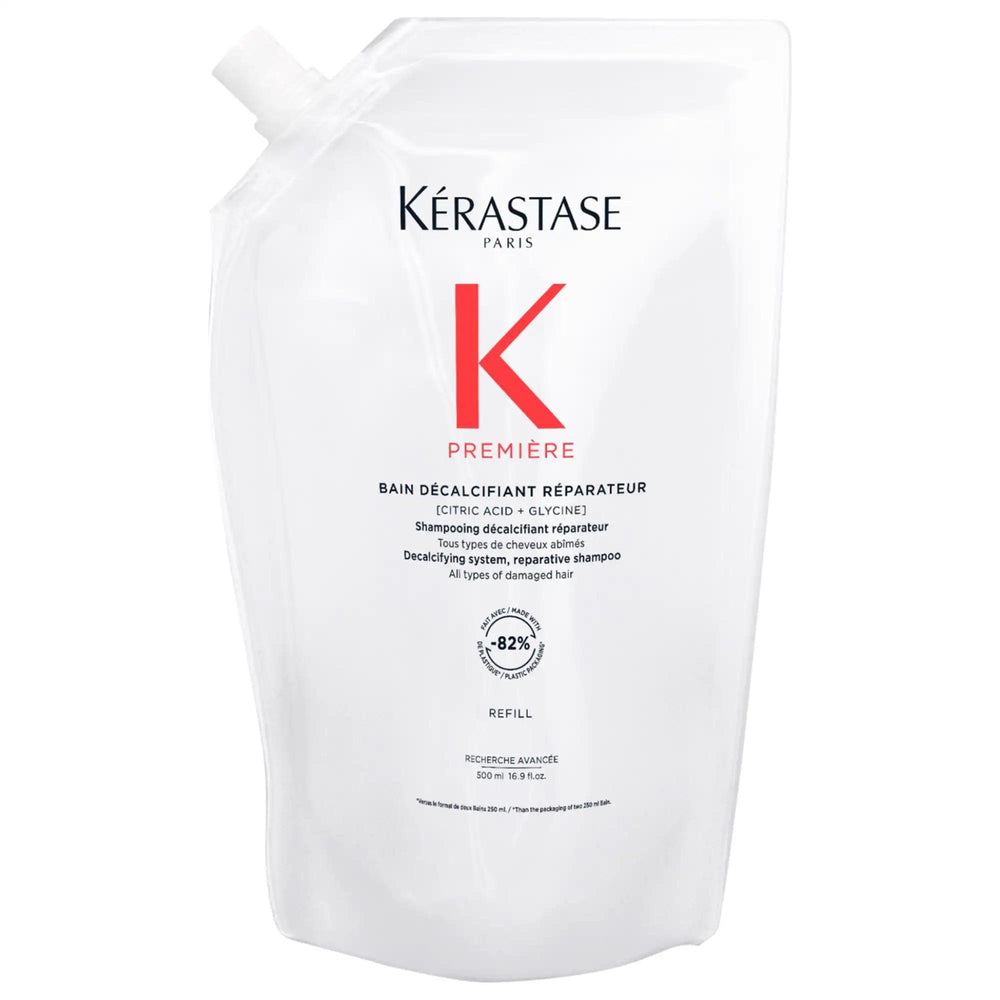 Première Repairing Shampoo: Sulfate-Free Formula for Damaged Hair - Calcium Buildup Removal, Hair Bond Repair & Enhanced Shine Première Repairing Shampoo: For Damaged Hair & Split Ends repairing shampoo, damaged hair shampoo, sulfate-free shampoo, calcium buildup removal shampoo, hair bond repair, shampoo for split ends, shampoo for hair breakage, shampoo for dull hair, citric acid shampoo, glycine shampoo, shampoo, hair care, hair repair, split ends, breakage, dry hair, dull hair, shine, healthy hair, hai
