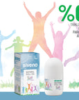Siveno Natural Teen Unisex Roll On Deodorant - 50ml, Non-Irritating, Potassium Alum, Sensitive Skin Friendly Siveno Natural Teen Deodorant - Gentle & Effective natural deodorant for teenagers, roll-on deodorant for sensitive skin, potassium alum deodorant, non-irritating deodorant for teens, organic personal care for young adults, teen deodorant, sensitive skin deodorant, natural roll-on deodorant, unisex deodorant, gentle deodorant, effective deodorant, skualen deodorant, Siveno deodorant