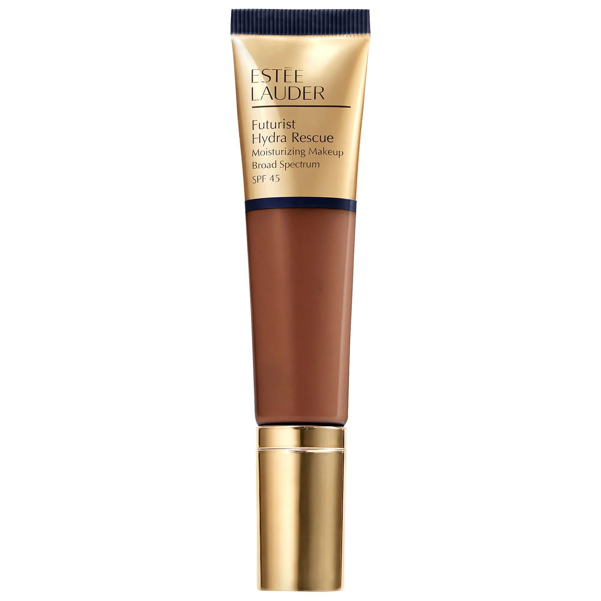 Estee Lauder Futurist Hydra Rescue Moisturizing Foundation SPF 45: Hydrating, Radiant & Long-Lasting Coverage with Vitamin E Estee Lauder Hydra Rescue Foundation SPF 45: Hydrating Coverage moisturizing foundation, SPF 45 foundation, hydrating foundation, radiant finish foundation, chia seed extract skincare, probiotic foundation, vitamin E foundation, medium coverage foundation, long-lasting foundation, foundation with blue light protection, foundation, SPF foundation, hydrating makeup, radiant foundation,