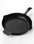 LAVA Cast Iron Frying Pan - 28cm Enamel Coated, Durable Cookware for Healthy Cooking - view 3