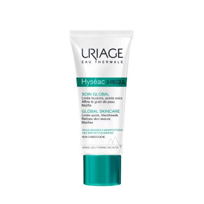 Uriage Hyseac 3-Regul Global Skincare Moisturizer for Oily Skin - Non-Comedogenic, Uriage Thermal Water, 1.35 fl oz Uriage Hyseac 3-Regul Moisturizer for Oily Skin - Non-Comedogenic & Mattifying Uriage Hyseac 3-Regul, Skincare for oily skin, Moisturizer for acne-prone skin, Non-comedogenic moisturizer, Uriage Thermal Water skincare, oily skin solutions, acne treatment, sebum control, matte finish moisturizer, hypoallergenic skincare, sensitive skin products