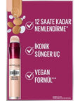 Maybelline Instant Anti Age Eraser Concealer - Vegan, Hydrating & Multi-purpose Makeup - view 5