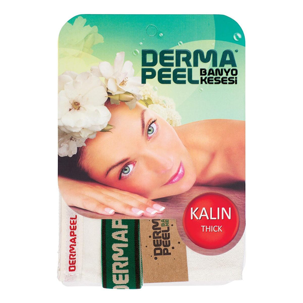 Dermapeel Exfoliating Bath Mitt - Gentle Cellulose Fiber Bath Glove for Oily Skin, Unisex Bath Accessories - view 2