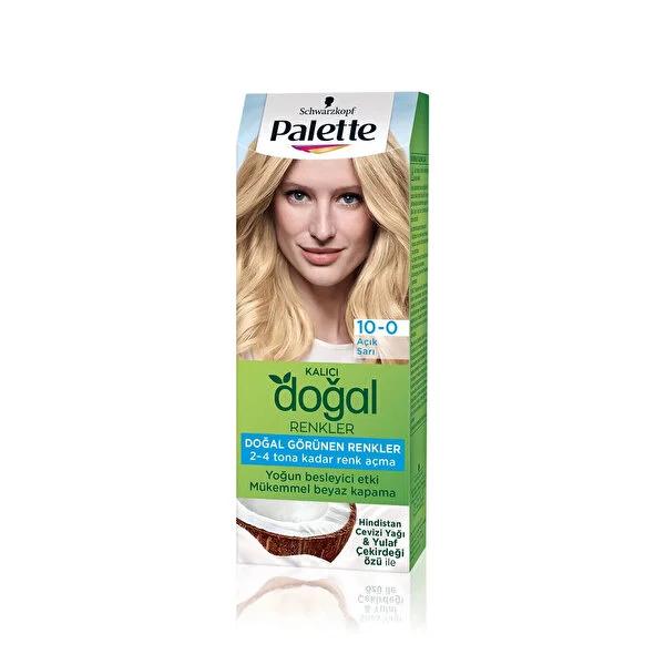 Palette Natural Color 10-0 Light Daisy Blonde Hair Dye: Achieve Vibrant, Healthy Light Blonde Hair at Home - 30ml Palette Light Blonde Hair Dye: Natural Color, Healthy Shine hair dye, light blonde hair dye, Palette hair dye, 10-0 hair color, natural hair color, açık sarı saç boyası, light daisy blonde hair dye, at home hair color, hair coloring, blonde hair dye, hair color, saç boyası, light blonde, daisy blonde, at-home color, hair health, vibrant hair, single-use dye, root touch-up, blonde shade, hair col