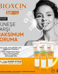 Bioxcin Very High Protection Sun Cream SPF50+ - Non-Greasy, Water-Resistant Sunscreen for Sensitive Skin Bioxcin SPF50+ Sunscreen Cream for Sensitive Skin Sunscreen Cream SPF 50+, Sensitive Skin Sun Protection, Non-greasy Sunscreen, Water-resistant Sun Cream, Fragrance-free Cosmetics, sun care, skin protection, moisturizing sunscreen, non-comedogenic, UVA/UVB protection, thermal water, hyaluronic acid, acne-prone skin, outdoor activities, beach essentials, hiking gear