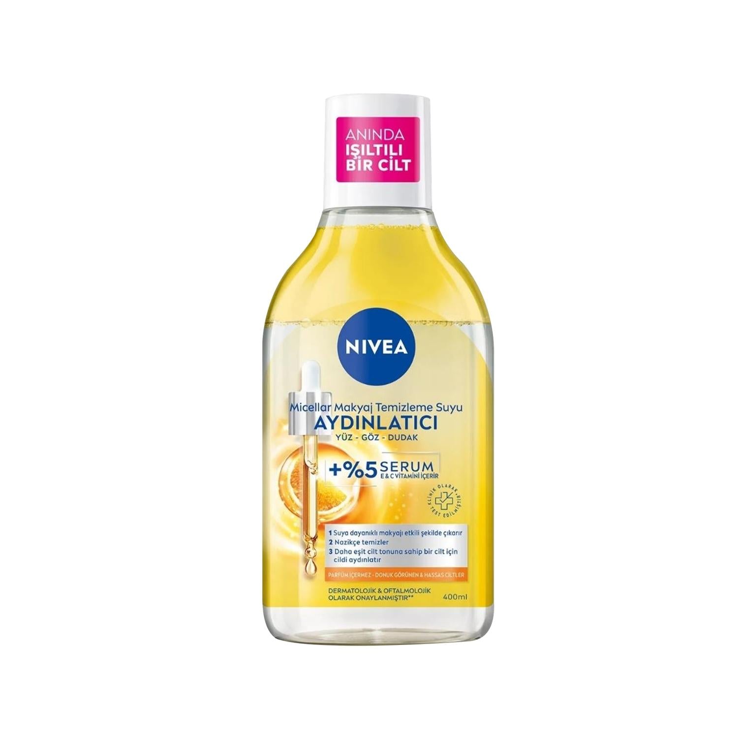 Nivea Brightening Micellar Makeup Remover Water - Gentle Cleansing & Makeup Removal for Sensitive Skin - 400ml Nivea Brightening Micellar Makeup Remover - Gentle & Effective Micellar Makeup Remover, Nivea Brightening, Gentle Makeup Removal, Skincare Routine, Sensitive Skin Care, Makeup Remover Water, Brightening Skincare, Gentle Cleansing, Daily Skincare, Skincare Essentials, Nivea Skincare, Liquid Makeup Remover, No-Rinse Makeup Remover, Hypoallergenic Skincare