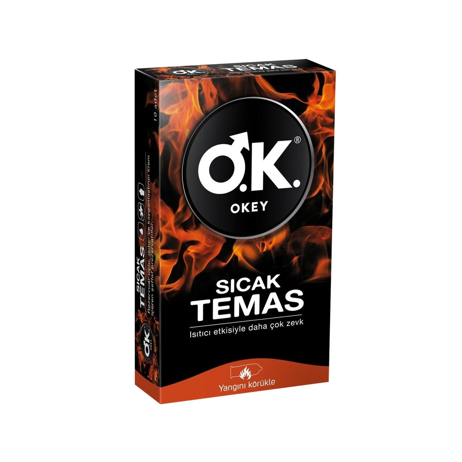 Okey Hot Touch Condoms - Textured for Enhanced Intimacy, Pack of 10 Okey Hot Touch Condoms - Enhance Intimacy Condoms, Textured Condoms, Hot Touch Condoms, Okey Condoms, Intimate Protection, Adult Products, Safe Sex, Enhanced Intimacy, Sensual Condoms, Couples Gifts, Relationship Essentials