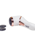 Nascita Electric Foot File - Cordless Portable Foot Care for Smooth Heels & Callus Removal Nascita Electric Foot File - Smooth Feet at Home electric foot file, portable foot care, cordless foot grinder, rechargeable foot care device, quartz crystal foot file, foot care, callus removal, smooth heels, travel foot care, home foot care, ergonomic handle, dual speed, USB rechargeable