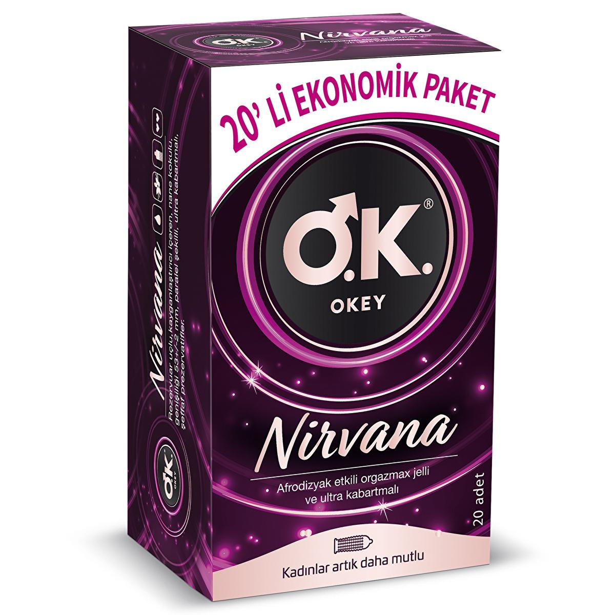 okey nirvana ultra ribbed condoms 20 count, packaging of okey nirvana condoms Okey Nirvana Ultra Ribbed Condoms - 20 Count | For Adults and Couples Okey Nirvana Ultra Ribbed Condoms - 20 Pack okey, nirvana, ultra-ribbed-condoms, 20-pack, adults, couples, personal-care, intimate, pleasure, ai-generated