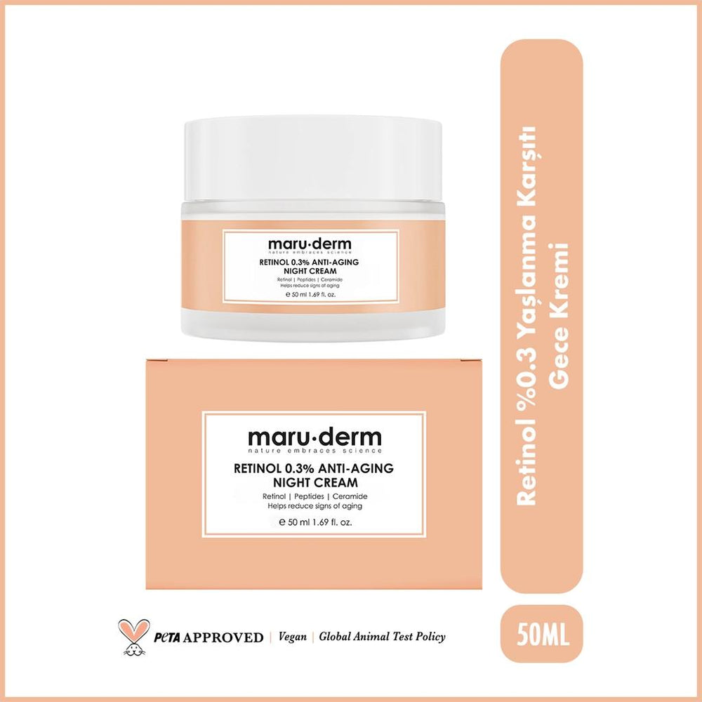 Maruderm 0.3% Retinol Anti-Aging Night Cream 50 ml