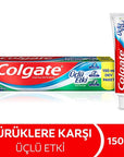 Colgate Triple Action Toothpaste for Fresh Breath 150ml