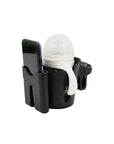 Babyjem 2-in-1 Baby Stroller Cup and Phone Holder - Adjustable, 360-Degree Rotatable, Tool-Free Installation Babyjem 2-in-1 Stroller Cup & Phone Holder baby stroller accessory, cup holder for stroller, phone holder for stroller, adjustable stroller holder, 2-in-1 stroller accessory, baby stroller cup holder, stroller phone mount, baby accessories, stroller accessories, parenting essentials, baby gear, stroller organization
