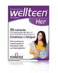 Vitabiotics Wellteen Her 30 Tablet - Multivitamins | 30 Count - Vitamin & Supplement