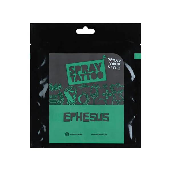 One Spray Tattoo - Temporary Tattoo Kit with 7 Stencils, Organic Spray, Waterproof & Easy Apply - Ephesus City Pack One Spray Tattoo Kit - 7 Stencils, Organic & Waterproof temporary tattoo kit, stencil tattoo set, organic temporary tattoo spray, waterproof temporary tattoos, easy apply temporary tattoos, tattoo stencils, body art, temporary body art, festival accessories, party favors, Ephesus City Pack, One Spray Tattoo