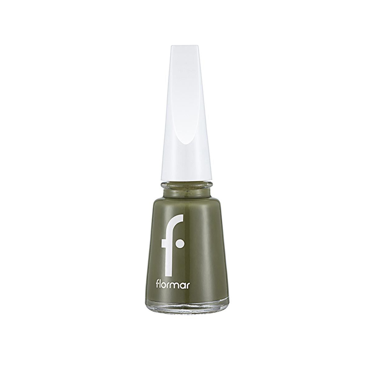 Flormar Nail Enamel Yoğun Pigmentli Oje 454 Army Glam - Long-Lasting Nail Polish with Nourishing Formula Flormar Nail Enamel - Long Lasting & Nourishing nail enamel, nail polish, long-lasting nail polish, nourishing nail care, Flormar Nail Enamel, nail beauty products, nail health, magnesium nail care, calcium nail care, sulfur nail care, shiny nail finish, resistant nail polish, vibrant nail color