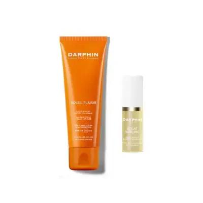 Darphin Soleil Plaisir Sunscreen SPF & Eclat Sublime Serum Set: UVA/UVB Protection, Hydrating, Radiant Skin - Anti-Aging Darphin Sunscreen & Serum Set: SPF Protection, Radiant Skin sunscreen, sunscreen SPF, skin brightening serum, hyaluronic acid serum, sun protection skincare, UVA UVB protection, Darphin Soleil Plaisir, Eclat Sublime Micro Serum, anti-aging serum, moisturizing sunscreen, sun protection, skincare, radiant skin, anti-aging, moisturizing, hydrating, hyaluronic acid, antioxidants, daily skinca