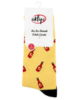 Eklips Hot Sauce Patterned Men's Socks 1 Pair