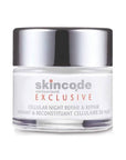 Skincode Cellular Night Refine and Repair Night Cream with Retinyl Palmitate and Hyaluronic Acid - Anti-Aging, - Face Cream