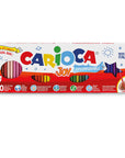 Carioca Washable Markers or Coloring Pens - 50 Unit Pack - Italy Made Carioca Washable Markers - 50 Unit Pack washable markers, coloring pens for children, Italy-made art supplies, bulk art supplies, safe coloring tools, art supplies, children's coloring, classroom essentials, washable ink, ventilated cap, fine tip markers