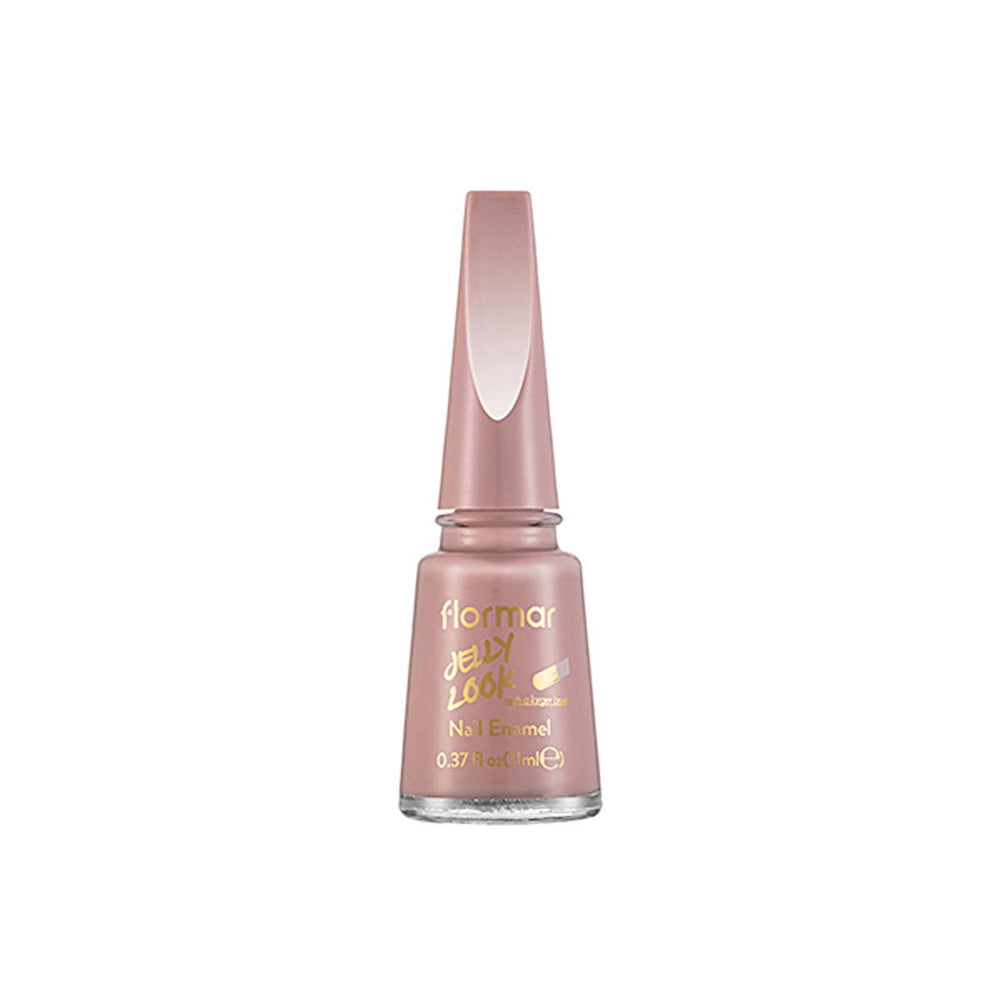 Flormar Jelly Look Nail Polish - High-Pigment, Gel Finish, Long Lasting | JL51 Perfect Selfie - view 3