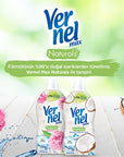 Vernel Concentrated Fabric Softener with Minerals & Coconut - 1440ml, Long-Lasting Fragrance & Natural Ingredients Vernel Concentrated Fabric Softener - Natural Ingredients & Long-Lasting Fragrance fabric softener, concentrated fabric softener, natural fabric softener, coconut fabric softener, long-lasting fragrance laundry, laundry care, premium laundry, natural ingredients, e vitamin enriched, softening clothes, fresh fragrance
