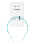 Eklips Jeweled Headband in Green for Elegant Styling