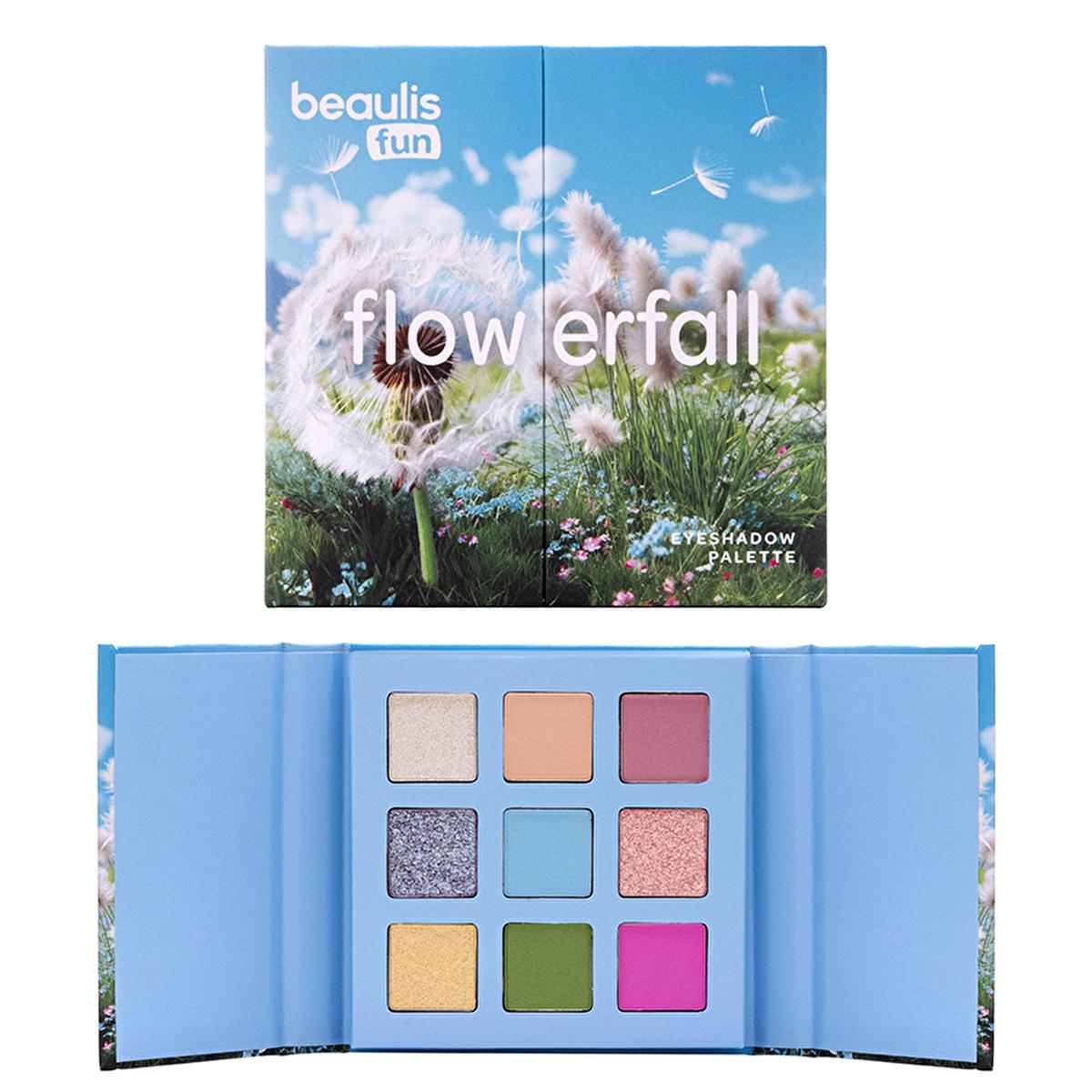 Beaulis Fun Flowerfall 9'lu Far Paleti 806 Crystal Bloom - Makeup Eyeshadow Palette with 9 Shades Beaulis Flowerfall Eyeshadow Palette - 9 Shades Makeup Eyeshadow Palette, Beaulis Fun Flowerfall, 9 Eyeshadow Shades, Cosmetic Palette, Flowerfall Eyeshadow, Makeup for Creative Expression, Eyeshadow with Shimmery and Matte Finishes, Beauty Products for Women, Cosmetics for Eye Makeup, Beaulis Makeup Products