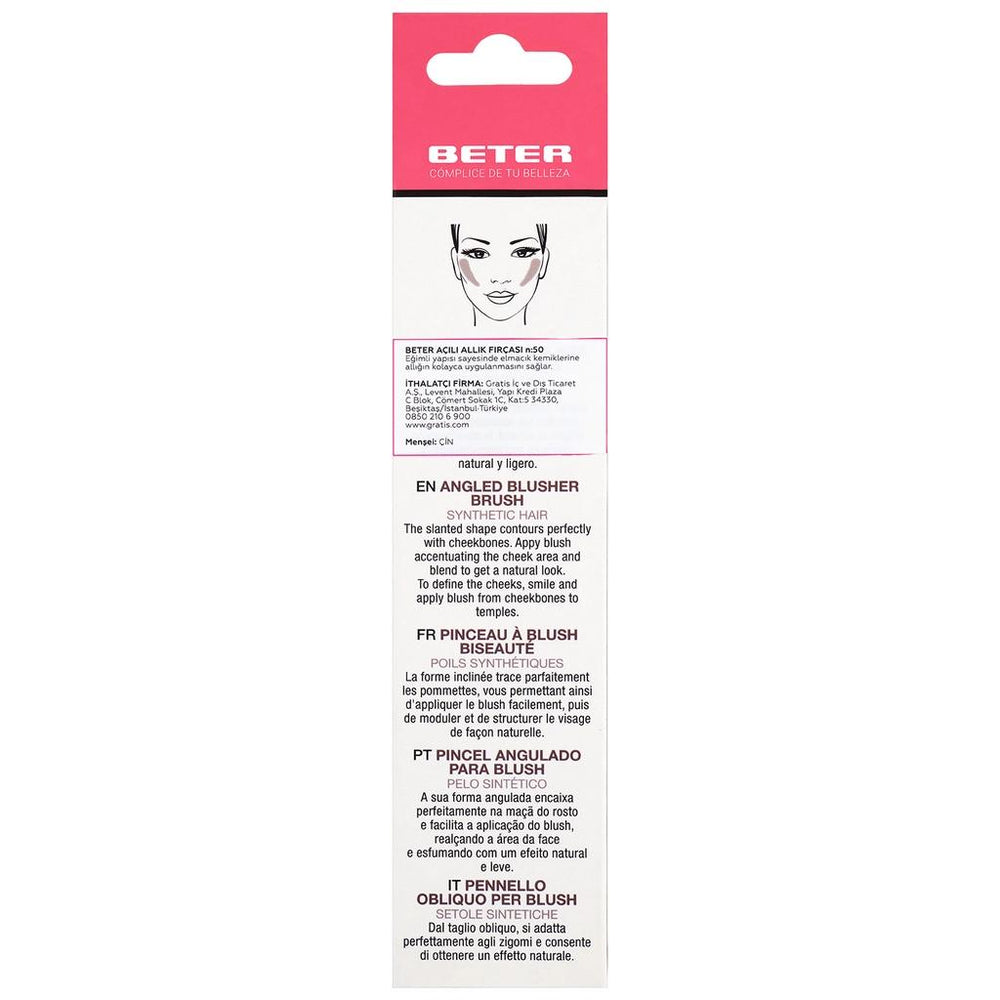 Beter Angled Blush Brush No. 50 for Precision Sculpting