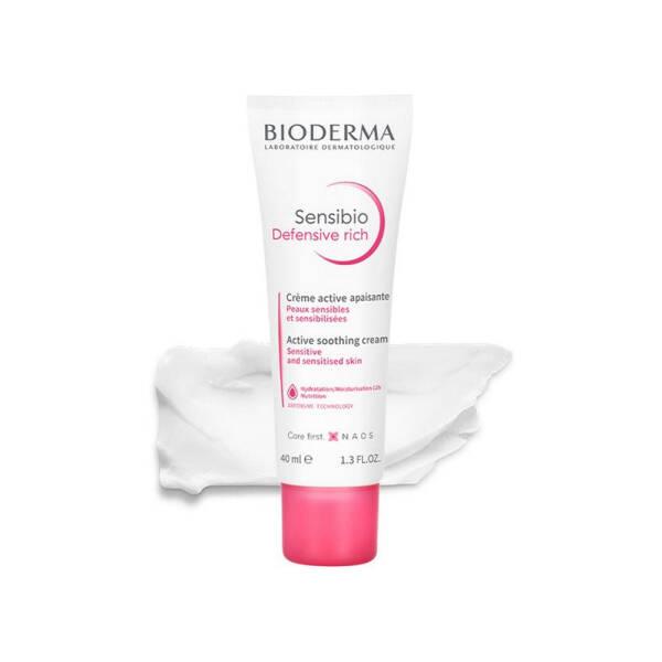Bioderma Soothing Moisturizing Cream for Sensitive Skin - Rich Texture, Antioxidant Rich, Non-Irritating Bioderma Soothing Cream for Sensitive Skin - Rich & Non-Irritating soothing cream for sensitive skin, moisturizer for dry skin, defensive skincare technology, antioxidant skincare products, non-irritating moisturizer, Bioderma, skincare, sensitive skin care, dry skin relief, hydration, nourishing moisturizer, daily moisturizer, makeup base