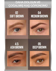 Maybelline New York Brow Play Double-Ended Brow Pencil 02 Soft Brown