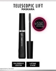 Loreal Paris Telescopic Lift Mascara - Long-Lasting, Volumizing, and Nourishing Mascara for Eyelash Enhancement Loreal Paris Telescopic Lift Mascara - Long-Lasting & Volumizing Loreal Paris Telescopic Lift Mascara, Long-lasting mascara, Volumizing mascara, Mascara for eyelash enhancement, Seramide-enriched mascara, Eye makeup, Cosmetics, Beauty products, Makeup essentials, Lash care, Volumizing and lengthening mascara