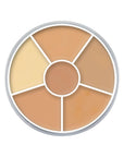 Kryolan Concealer Circle 6-Shade Makeup Palette NR1 40g