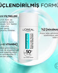 L'Oreal Paris Bright Reveal SPF 50+ Anti-Dark Spot Face Sunscreen - Lightweight, Non-Greasy Daily UV Protection for Sensitive Skin L'Oreal Paris Bright Reveal SPF 50+ Face Sunscreen Face Sunscreen, SPF 50+, Anti-dark spot, Daily UV protection, Lightweight sunscreen, Sunscreen for sensitive skin, L'Oreal Paris, Bright Reveal, Anti-aging, Dermatologist recommended, Non-greasy, Broad-spectrum protection, Niacinamide, LHA, Vitamin E, Daily skincare, Sensitive skin care