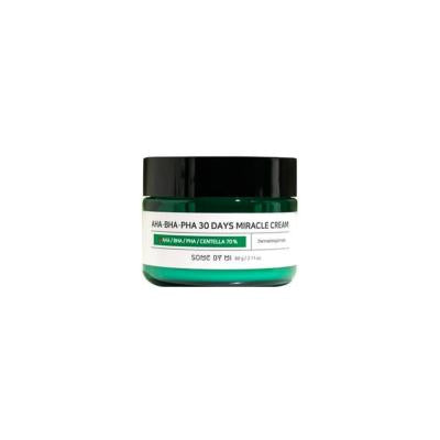 Some By Mi AHA-BHA-PHA 30 Days Miracle Moisturizing Cream - Hydrating, Natural Skincare for Skin Renewal - Face Cream