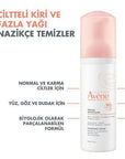 Avene Cleansing Foam - Gentle Facial Cleanser for Sensitive Skin, Normal to Combination Skin Types - 150ml, 5.07 fl oz Avene Cleansing Foam - Gentle Facial Cleanser Avene Cleansing Foam, Sensitive skin care, Gentle facial cleanser, Normal to combination skin, Skincare for sensitive skin, Facial cleanser, Gentle skincare, Sensitive skin products, Avene skincare, Cleansing Foam, Mousse Nettoyante