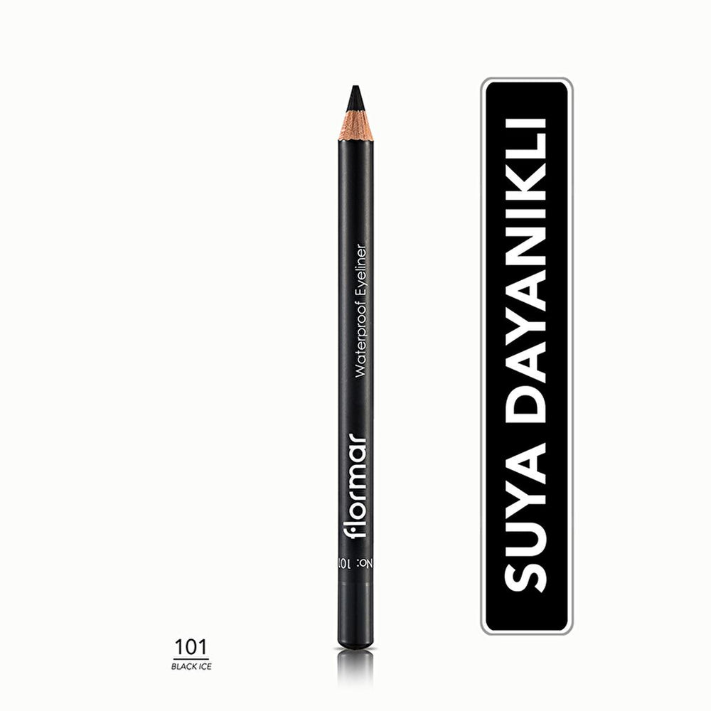 Flormar Mat Eyeliner - Waterproof & Intense Pigment, Long-Lasting Eye Makeup for Precise Look - Eyeliner
