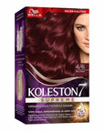 Wella Koleston Supreme 4/6 Kızıl Viyole: Radiant Red Violet Hair Dye Kit - Long Lasting Color, Intense Shine & Deep Conditioning Wella Koleston Red Violet Hair Dye: Long Lasting Color & Shine Wella Koleston hair dye, red violet hair color, at-home hair coloring kit, long lasting hair dye, hair color with conditioner, 4/6 Kızıl Viyole hair dye, permanent hair color, hair color maintenance, Wella hair color, red hair dye, violet hair dye, hair coloring, hair dye kit, at home hair color, hair color, hair dye,