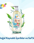 Uni Baby Shampoo 500ml - Natural, Hypoallergenic, Moisturizing Baby Care - Shampoo