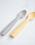 OiOi Mama Baby Spoon - Soft Silicone Feeding Utensil for Infants, Gentle on Gums, Supports Fine Motor Skills - view 2