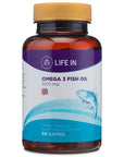 Life In Omega 3 Fish Oil 1000mg Dietary Supplement 60 Capsules