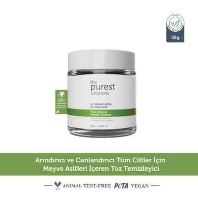 The Purest Solutions Fruit Enzyme Powder Cleanser - Gentle Exfoliating Skincare with Azelaic & Malic Acid The Purest Solutions Fruit Enzyme Powder Cleanser fruit enzyme cleanser, azelaic acid skincare, malic acid benefits, gentle exfoliating powder, skin brightening cleanser, skincare, cleansing powder, brightening skincare, gentle exfoliant, skincare routine, skincare products, The Purest Solutions, enlarged pores, skin renewal, skin brightening, customizable skincare