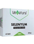 VeNatura Selenium Supplement: 45 mcg Tablets for Daily Health & Immune Support VeNatura Selenium: 45 mcg Daily Supplement for Health Selenium supplement, Selenyum tablet, VeNatura Selenyum, Selenium 45 mcg, Daily selenium supplement, Selenium for health, Mineral supplement, Selenium, Selenyum, immune support, antioxidant, health supplement, wellness, dietary supplement, essential mineral, VeNatura, healthy lifestyle, nutritional support, vitamins, minerals, daily health, immune system, tablet, easy to use,