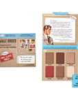 theBalm Male Order Eyeshadow Palette - First Class Male - Pigmented, Organic Jojoba & Grape Seed Oil Eye Makeup - Mini Palette for Stunning Looks theBalm Male Order Eyeshadow: Pigmented, Organic Eye Makeup theBalm eyeshadow palette, Male Order eyeshadow palette, pigmented eyeshadow, organic eyeshadow, jojoba oil eyeshadow, grape seed oil eyeshadow, eye makeup, mini eyeshadow palette, eyeshadow, palette, makeup, eye color, cosmetics, natural eyeshadow, best eyeshadow, eyeshadow kit, eye shadow, eye shadow pa