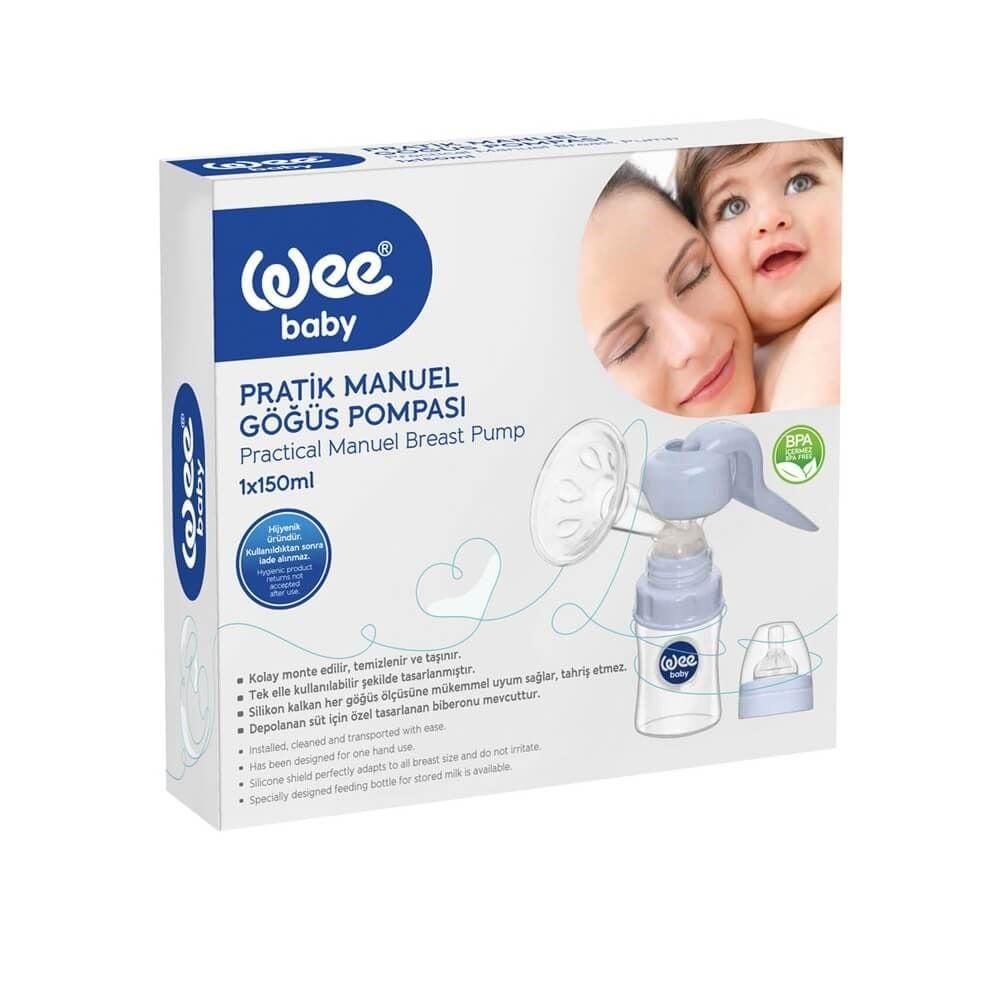 Wee Baby Manual Breast Pump - BPA-Free, Easy-to-Use Breastfeeding Accessory for Nursing Mothers Wee Baby Manual Breast Pump - BPA-Free & Easy-to-Use manual breast pump, BPA-free breast pump, breastfeeding accessories, silicone breast shield, baby feeding bottle, nursing mothers, new parents, baby products, Wee Baby, breastfeeding support, baby feeding solutions, expressing milk, comfortable breastfeeding