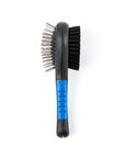 City Pets Pet Grooming Brush - Dual-Sided Ergonomic Pet Care Tool for Comfortable Grooming & Massage - Hair Accessories