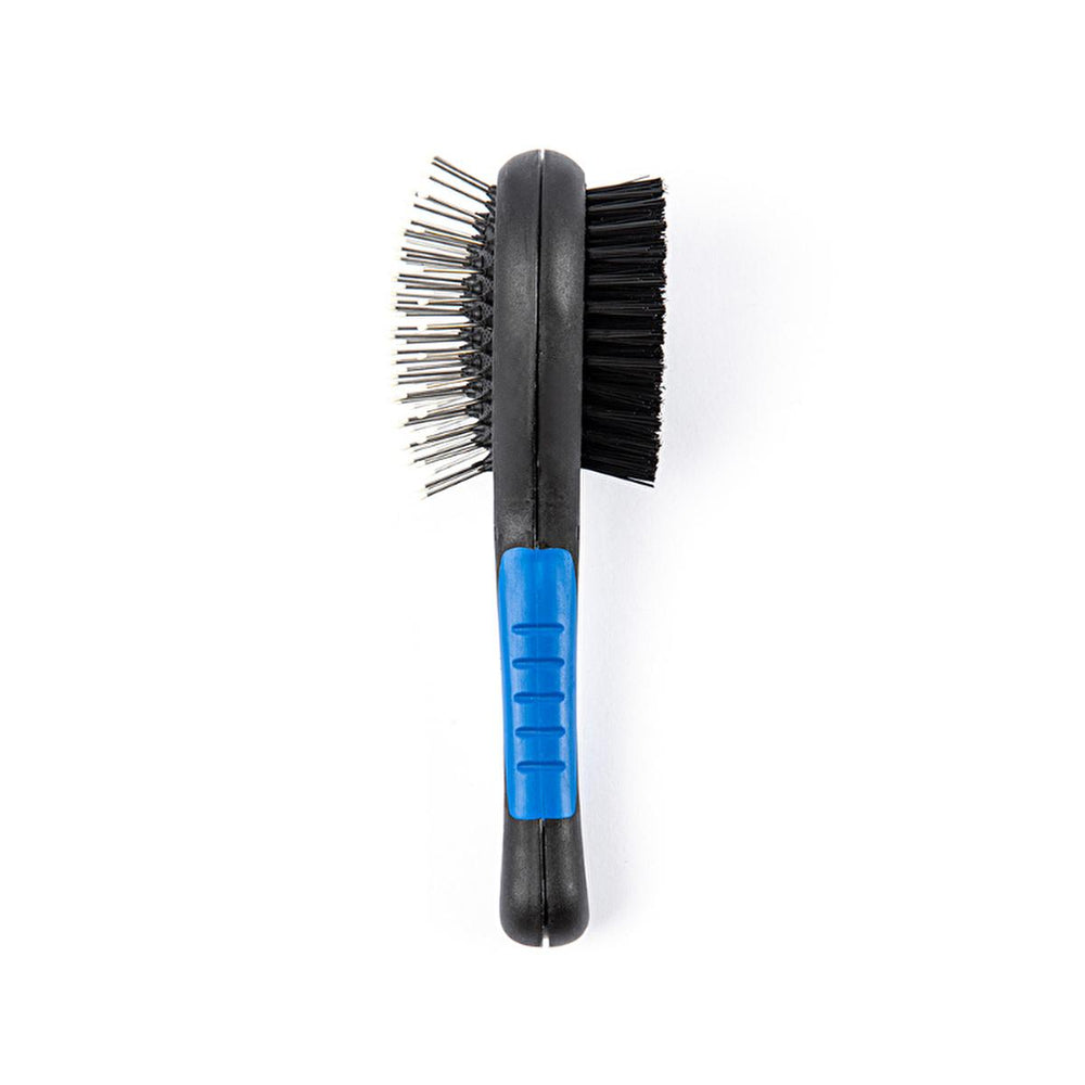 City Pets Pet Grooming Brush - Dual-Sided Ergonomic Pet Care Tool for Comfortable Grooming & Massage - Hair Accessories