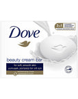 Dove Beauty Cream Bar Original - Moisturizing Sulfate-Free Soap for Soft Skin - Face Cream