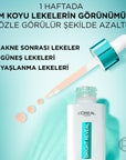 L'Oreal Paris Bright Reveal Dark Spot Correcting Niacinamide Serum: Fade Acne Marks, Sun Spots & Age Spots for Radiant Skin L'Oreal Dark Spot Serum: Niacinamide for Bright, Even Skin dark spot serum, niacinamide serum, hyperpigmentation treatment, skin brightening serum, acne mark removal, age spot corrector, sun spot treatment, sensitive skin serum, Loreal Bright Reveal, dark spot corrector, skin discoloration, hyperpigmentation, gentle exfoliation, even skin tone, radiant complexion, acne marks, sun spots