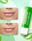 Vaseline Aloe Vera Lip Care Balm - 48 Hour Moisturization for Dry, Chapped Lips Vaseline Aloe Vera Lip Balm - 48hr Moisturization lip care balm, aloe vera lip balm, moisturizing lip care, Vaseline lip therapy, dry lip repair, lip moisturizer, natural lip care, non-greasy lip balm, portable lip balm, lip health, lip hydration, aloe vera benefits